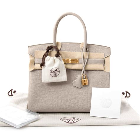 hermes togo birkin 30 craie leather women's bag|hermes birkin 35 gold.